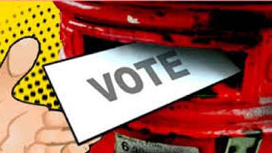 Distribution of polling cards by post from today