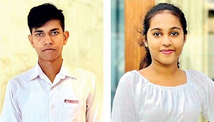 GCE Advanced Level Top performers in Maths and Arts
