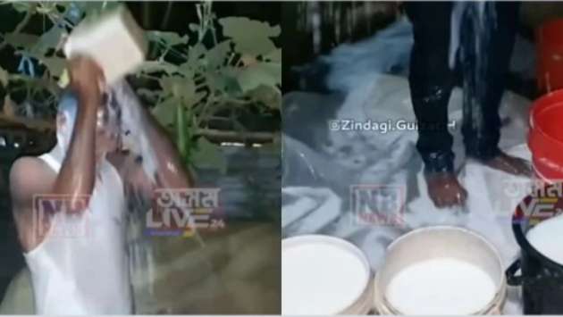 ‘I am free from today’: Assam man celebrates divorce by bathing in 40 litres of milk