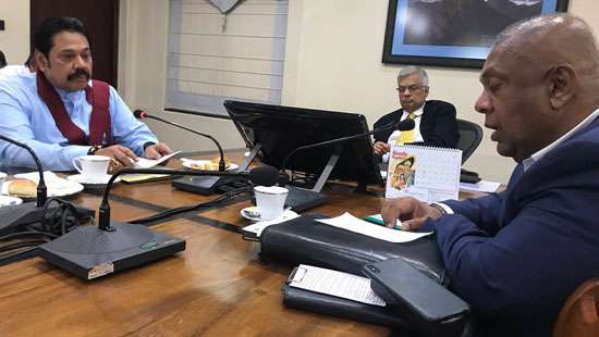 MR meets Ranil