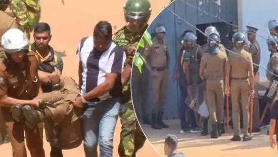 Acting Prisons Chief describes Negombo Prison clash as ’brutal’ and ’barbaric’