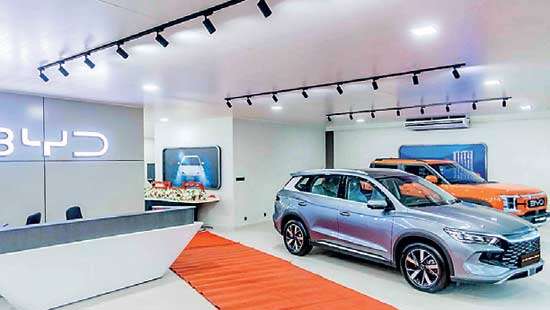 BYD launches 7th showroom in Ratnapura