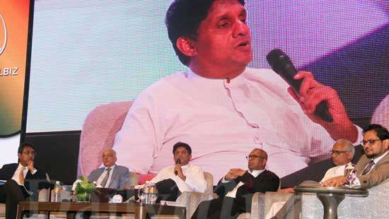 Sajith at business forum