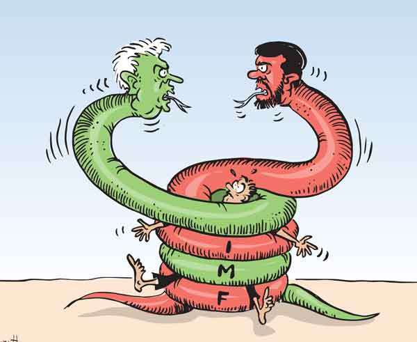Cartoon of the Day 28-08-2025: When Power Struggles Become a Stranglehold