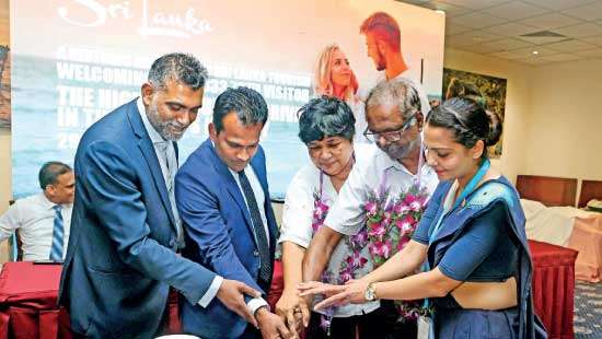 Sri Lanka’s 2,333,797th tourist for 2025