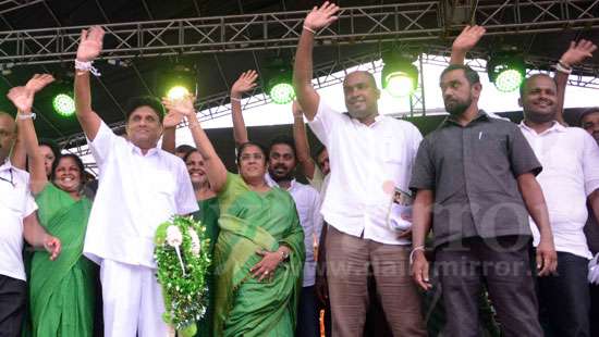 Sajith at Balangoda rally