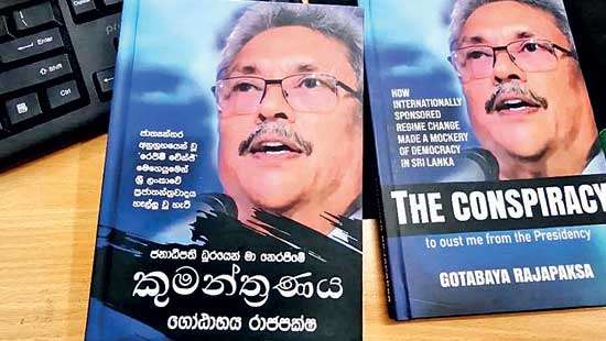 Gota’s book and conspiracy theories