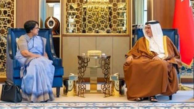 Sri Lanka Ambassador meets Bahrain crown prince