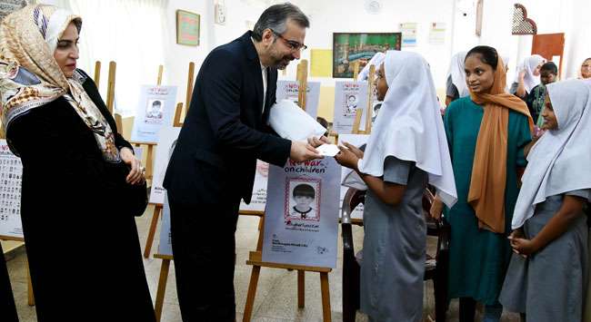 Donation to orphanage...