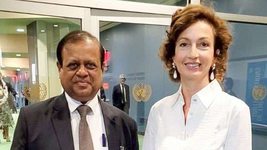 Education Minister meets UNESCO Director General