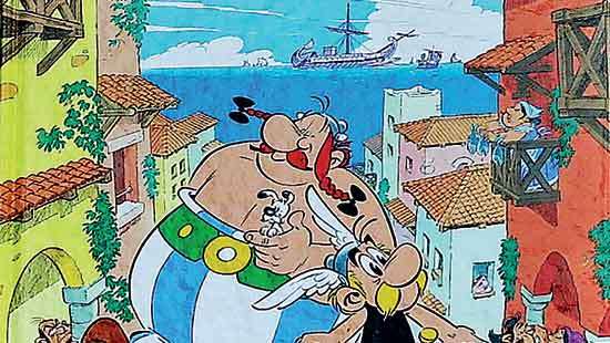 Asterix packs his bags and heads to ancient Portugal