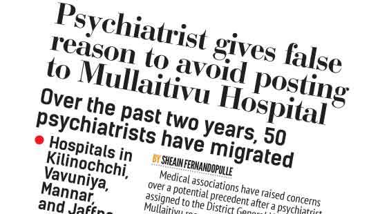 Media outcry including Daily Mirror report prompts psychiatrist  to accept transfer