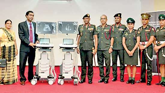 Army donates Ultrasound scanner to Apeksha Hospital