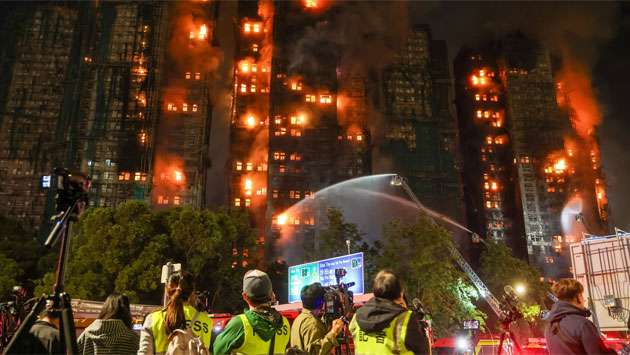 Hong Kong tower blocks fire death toll rises to 128