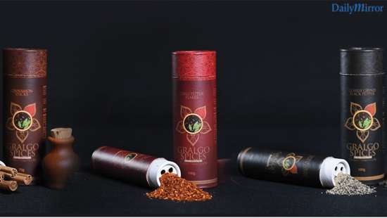 “Gralgo Spices from Ceylon”, Home grown organic spices to Europe market