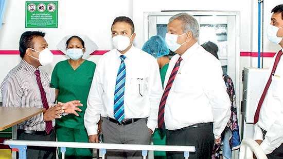 Alumex and Mabroc Teas refurbish ward at Kiribathgoda Base Hospital