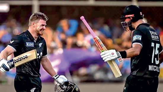 Kiwis down India on history-making day
