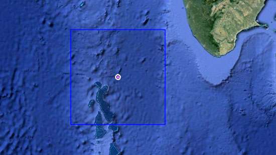 Tsunami alert maldives