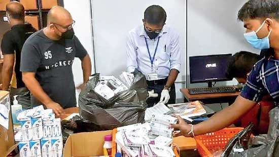 Police, NMRA raid luxury house distributing expired medicines