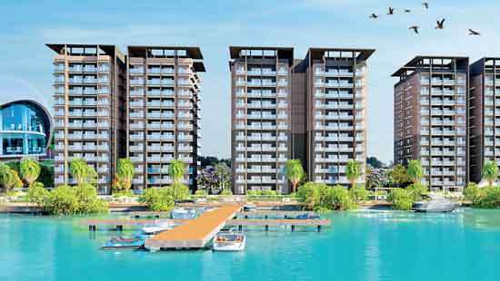 Piling Work of Home Lands’ Bayfonte Marina, Negombo Completed Ahead of Time