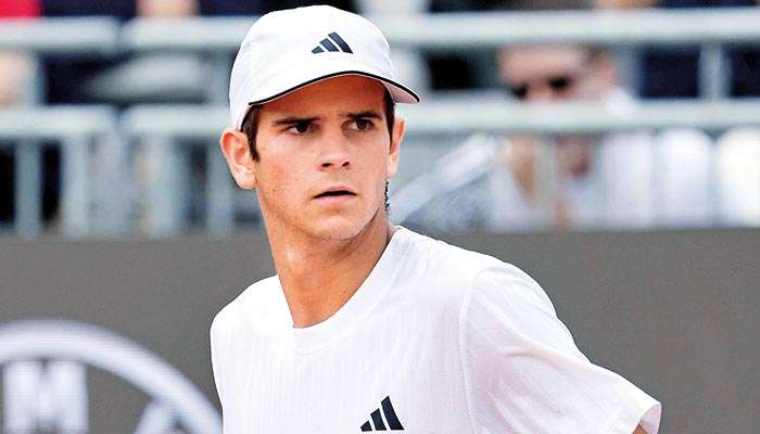 Italian Open match halted by Cup final fireworks