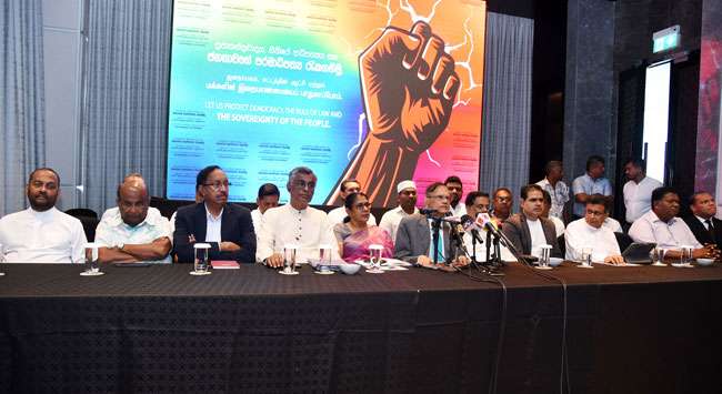 Joint opposition in the offing?