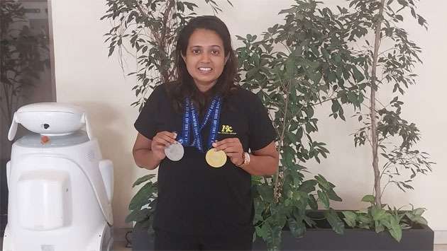 Nadeesha Gayanthi bags gold and silver at England Badminton Championship