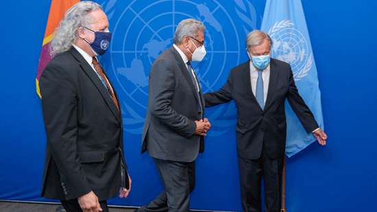 President meets UN Chief