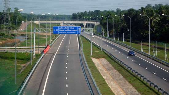 E-01 opened from Kottawa to Hambantota today: RDA