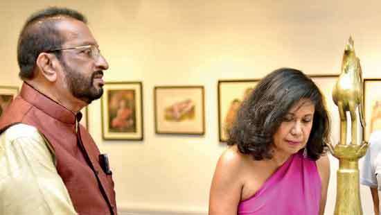 Exhibition with a Human Touch Expressions 18 Artist Jayantha Silva
