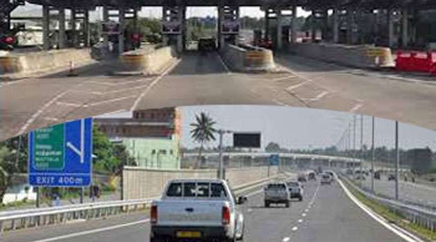 Expressway travel made toll-free