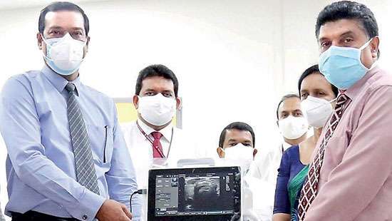 PB donates portable Ultra Sound Scanner to Kandy Hospital