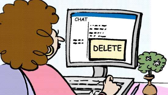 Click that delete button !!