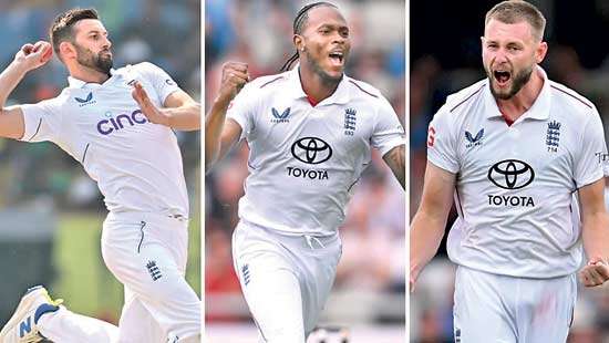 England pick most hostile bowling attack since 1970