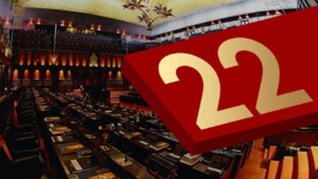22nd Amendment Bill gazetted by President