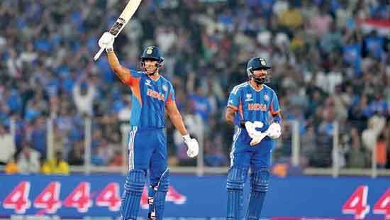 Dube, Varun keep India unbeaten for Super Eight