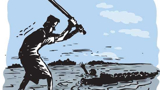 Rescuer killed in crocodile attack after saving friend in Gal Oya