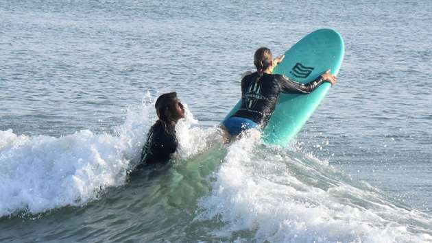 Wave riders...