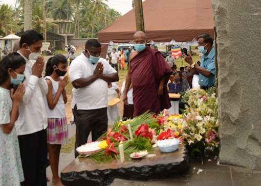 Tsunami victims commemorated