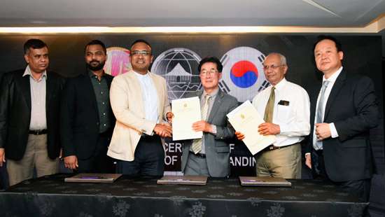 SLBFE signs MoU with Korean shipbuilding industry