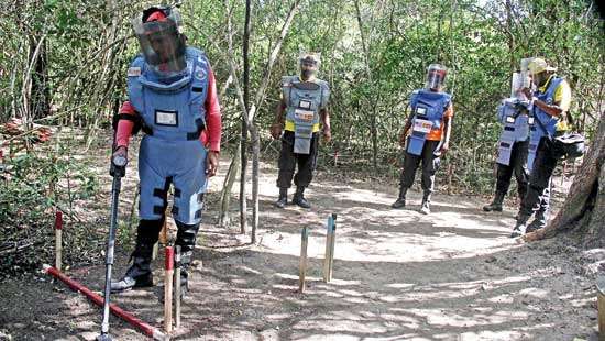 Navigating the rocky road towards a mine free Sri Lanka