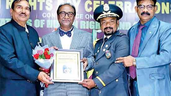 TMH Group Chairman Dr. Tharmalingam Tharesanan honoured at International Human Rights Day celebrations