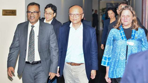 ADB President arrives in Sri Lanka