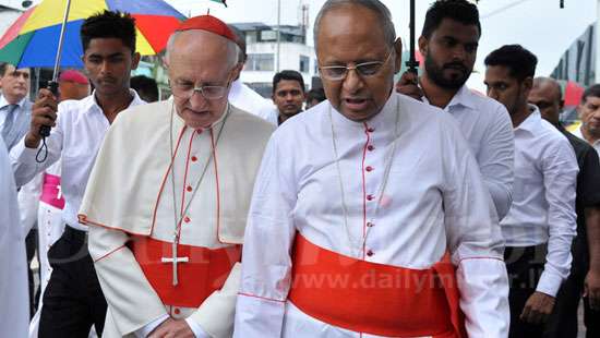 Cardinal Filoni at St. Anthony's Church