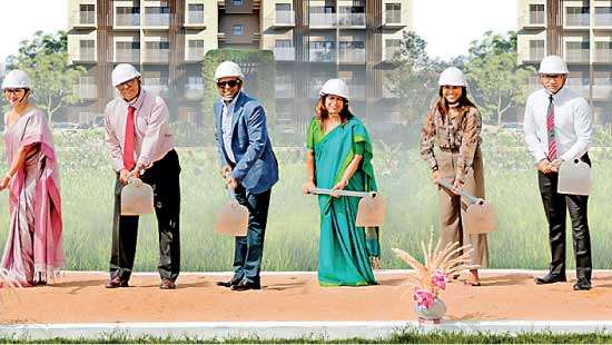 Home Lands breaks ground on Serene Heights Resort Apartments, Thalawathugoda