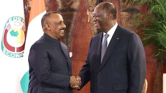 IMF economist turned West African President seeks enhanced business ties with SL