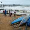 Fishermen, naval community warned to stay ashore as seas turn dangerous