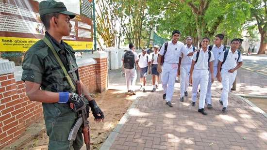 Security tightened around schools