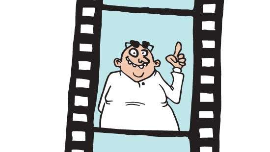 The blurred line between an actor and a politician