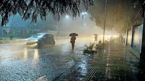 Sri Lanka braces for heavy showers  in coming days